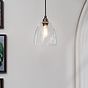 Potter Clear Glass Pendant Light