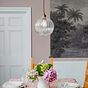 Henley Fluted Glass Globe Pendant Light