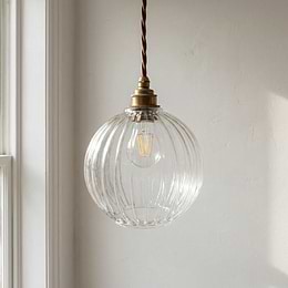 Glass Pendant Light