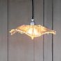 Organic Fleur Glass Pendant Light