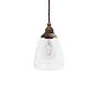 Small Glass Pendant Light
