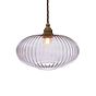Henley Ellipse Smoked Glass Pendant Light