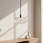 Henley Ellipse Glass Pendant Light
