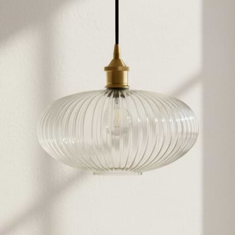 Henley Ellipse Glass Pendant Light