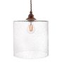  Crackled Glass Pendant Light
