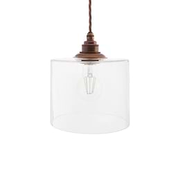  Clear Glass Pendant Light
