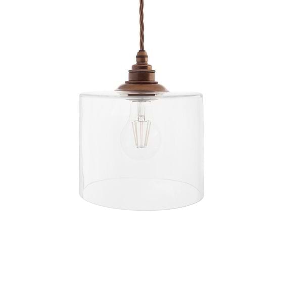  Clear Glass Pendant Light
