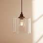 Lowell Petite Clear Glass Pendant Light
