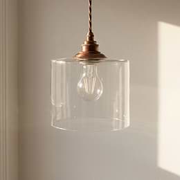 Clear Glass Pendant Light