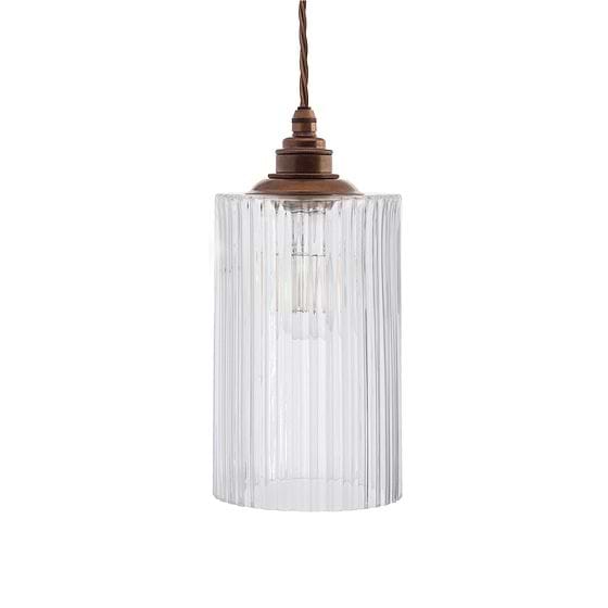  Cylinder Glass Pendant Light
