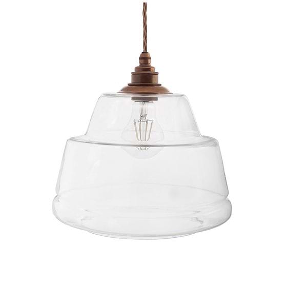 Stepped Glass Pendant Light