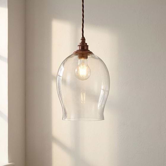 Marlowe Clear Glass Pendant Light