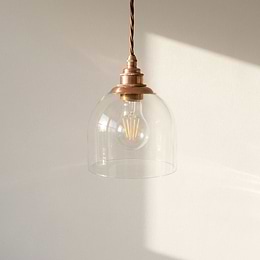  Dome Glass Pendant Light
