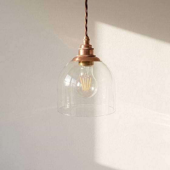 Larkin Clear Glass Pendant Light