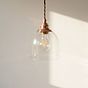 Larkin Clear Glass Pendant Light