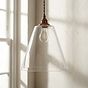 Forster Clear Cone Glass Pendant Light