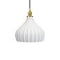 Persian Shallow Surf White Pendant Light