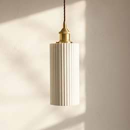 Ionian Ripple Deep Surf White Pendant Light