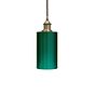 Ionian Ripple Shallow Emerald Green Pendant Light
