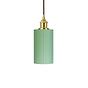 Ionian Ripple Shallow Soft Sea Green Pendant Light