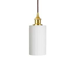 Surf White Recycled Material Pendant Light