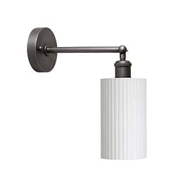 Ionian Ripple Shallow Surf White Wall Light