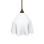 Soft White Drape Pendant Light