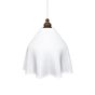 White Cloth Pendant Light
