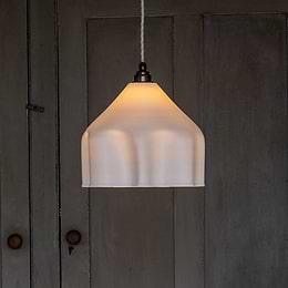 Soft White Grand Drape Pendant Light