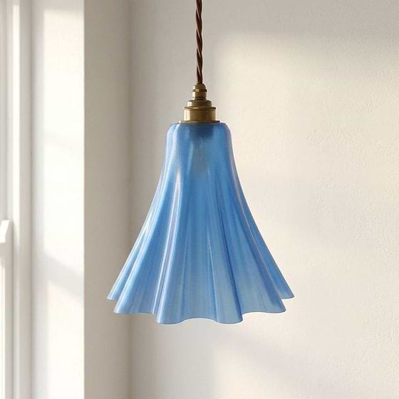 Bluebell Pendant Light in Nautical Blue