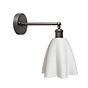 White Recycled Material Wall Light
