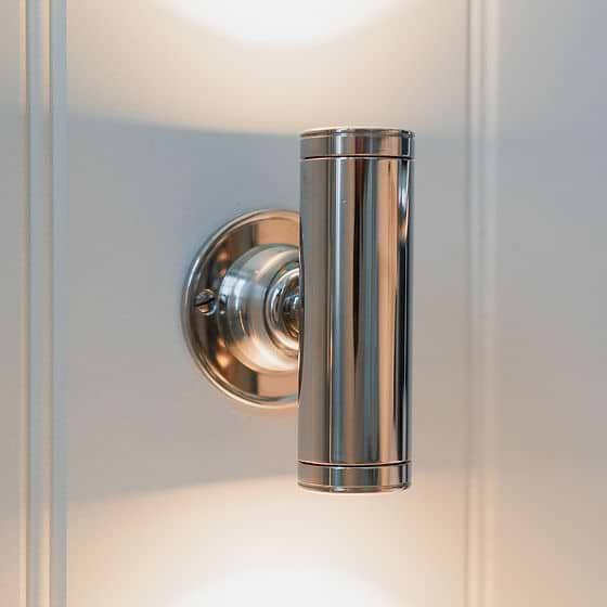 Soho Lighting Chelsea IP68 Stainless Steel Up & Down Light 12V DC 4000K with 2 Metre Cable
