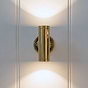 Soho Lighting Chelsea IP68 6W Solid Brass Up & Down Wall Light 12V DC 4000K