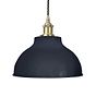 Navy Blue Pendant Light