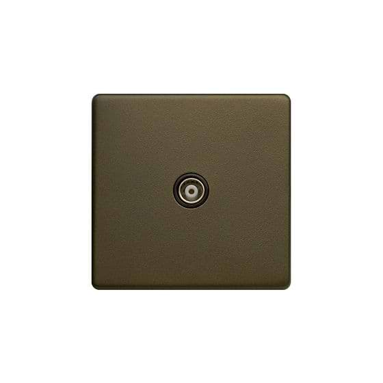 Bronze TV Socket