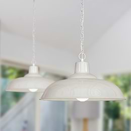 Clay White Hallway Pendant Light