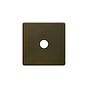 The Eton Collection Bronze 1 Gang CM Circular Module Grid Switch Plate