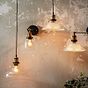 Romilly Etched Glass Double Funnel French Style Wall Light