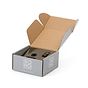 The Charterhouse Collection 5 Amp Socket with Switch Black Ins Screwless Antique Brass