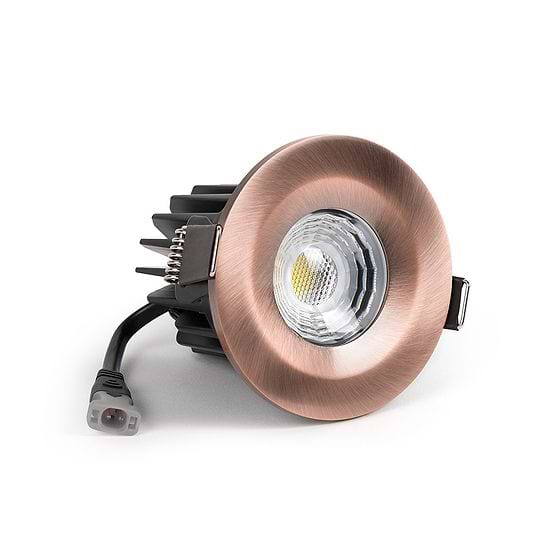 copper LED downlights