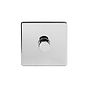 Soho Lighting Polished Chrome 1 Gang 1000W DC1-10V Dimmer Switch