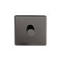 The Connaught Collection Black Nickel 1 Gang 250W LED Intermediate Dimmer Switch