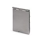 The Lombard Collection Brushed Chrome White Insert 2 x25mm EM-Euro Module Floor Plate