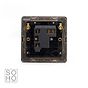 The Charterhouse Collection Fused Connection Unit (FCU) Unswitched 13A DP Blk Ins Screwless Antique Brass