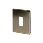 Soho-Lighting-Antique-Brass-1-Gang-Grid-Plate-