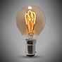 Balham B15 2W Vintage Golf Ball Sunset White LED Bulb