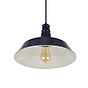 Argyll Industrial Pendant Light Squid Ink Blue