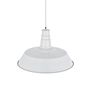 Argyll Industrial Pendant Light Clay White Cream - Soho Lighting