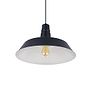 Argyll Industrial Pendant Light Matt Black