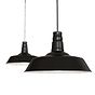 Argyll Industrial Pendant Light Matt Black - Soho Lighting